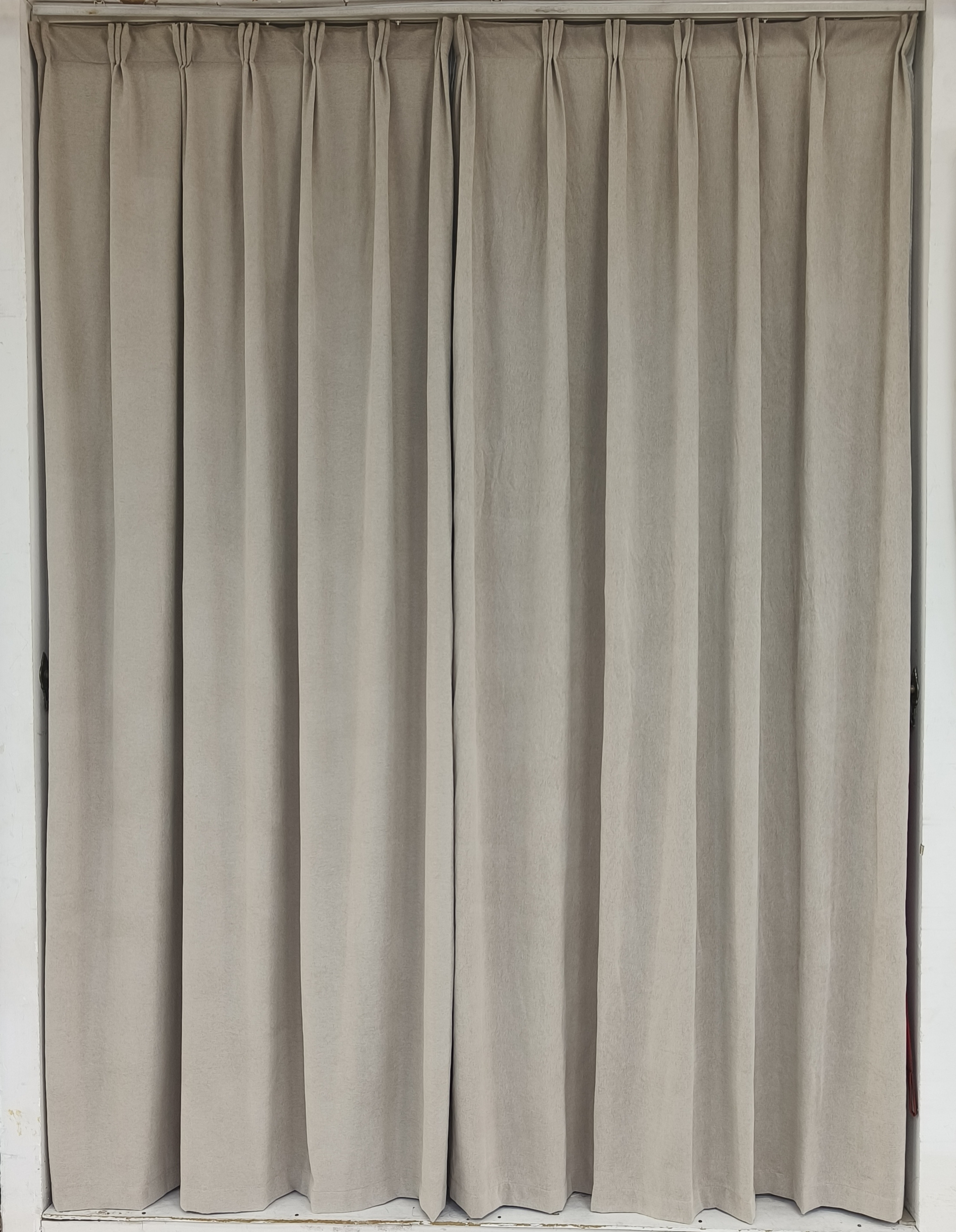 Beige Blackout Curtains